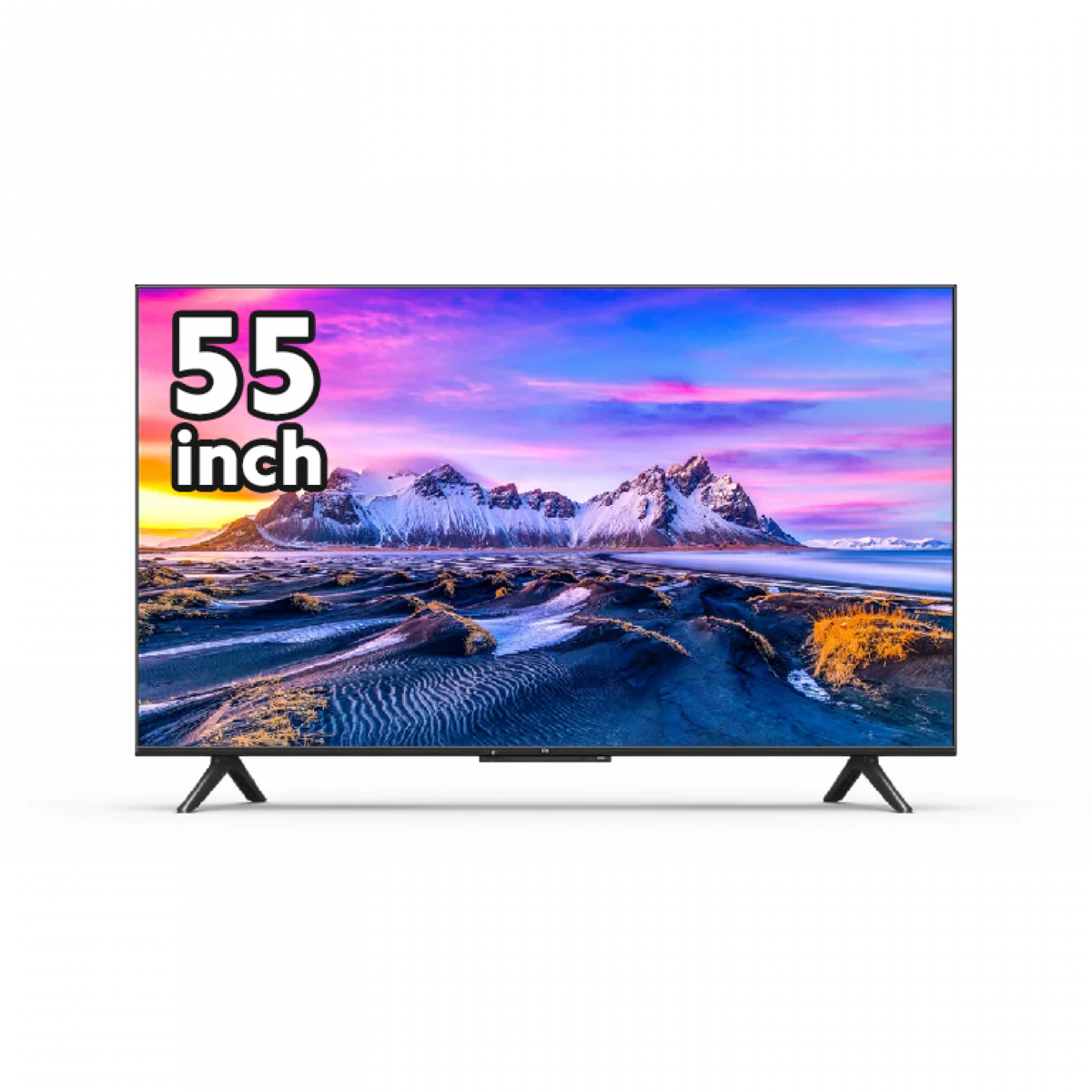 تلفزيون شاومي 55 بوصة، ذكي P1 ، UHD 4K، اسود