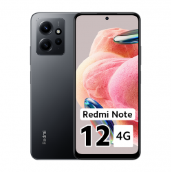 شاومي ريدمي نوت 12 ثنائي الشريحة بذاكرة رام 4GB وذاكرة داخلية 128GB يدعم تقنية 4G لون رمادي