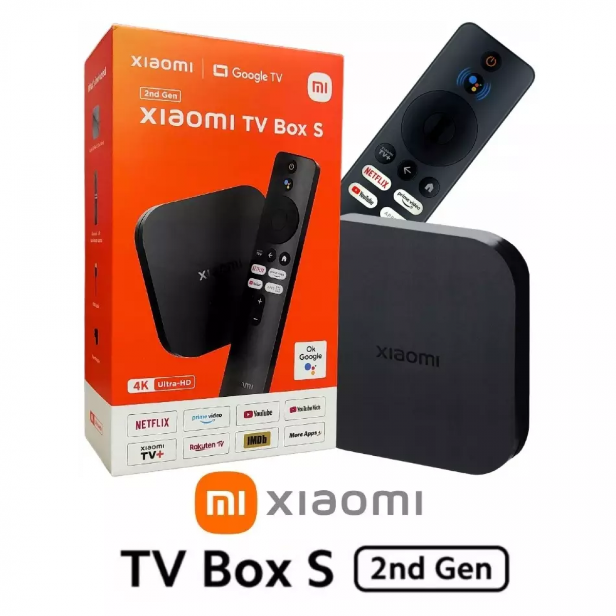 شاومي مي بوكس اس الجيل الثاني TV BOX S 2nd Gen - يدعم 4K بنظام الأندرويد مشغل بث وسائط الميديا شاومي مي بوكس اس الجيل الثاني TV BOX S 2nd Gen - يدعم 4K بنظام الأندرويد مشغل بث وسائط الميديا