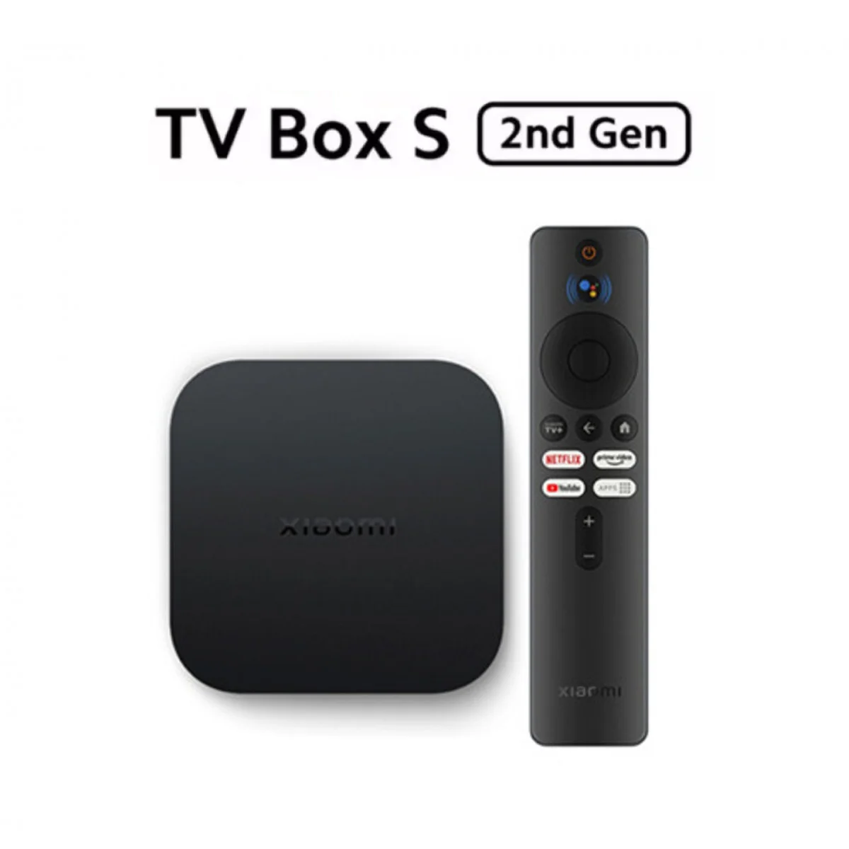 شاومي مي بوكس اس الجيل الثاني TV BOX S 2nd Gen - يدعم 4K بنظام الأندرويد مشغل بث وسائط الميديا