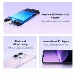 ريدمي 15C 5G ثنائي الشريحة وذاكرة وصول عشوائي سعة 8 جيجابايت وذاكرة تخزين سعة 256 جيجابايت باللون الأسود الداكن