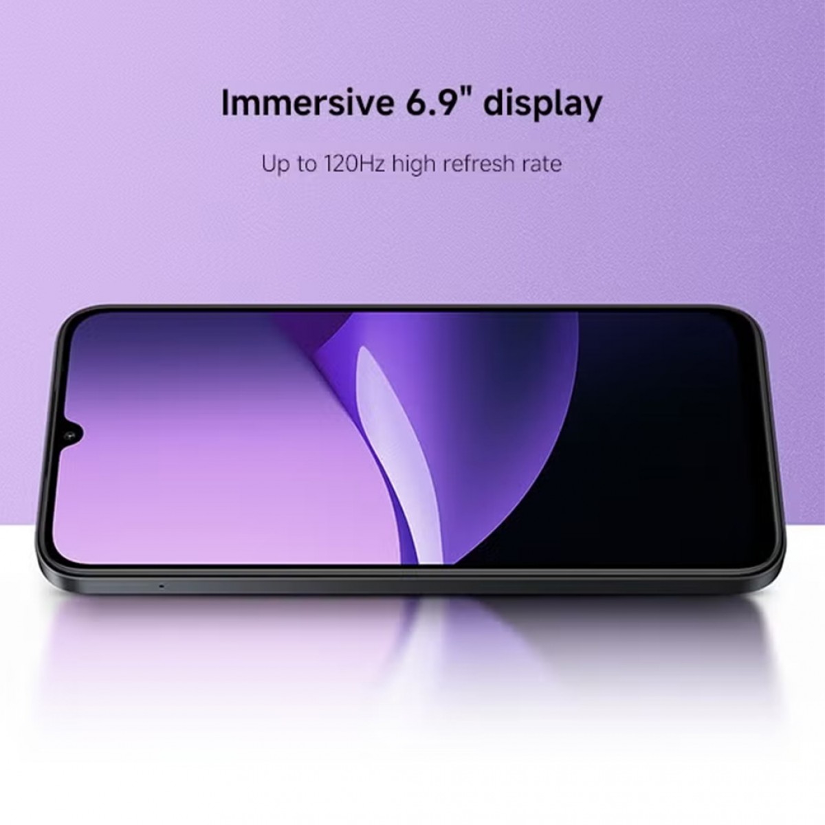 ريدمي 15C 5G ثنائي الشريحة وذاكرة وصول عشوائي سعة 8 جيجابايت وذاكرة تخزين سعة 256 جيجابايت باللون الأخضر النعناعي