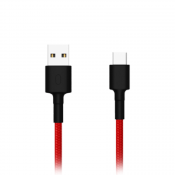 شاومي كيبل شاحن USB-C مقاس 1متر أحمر شاومي كيبل شاحن USB-C مقاس 1متر أحمر