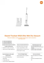 المكنسة الكهربائية للتنظيف الرطب والجاف Mi Truclean W10 Ultra  تقوم بمهام الكنس والمسح والغسيل - لتنظيف الأرضيات ذات الأسطح الصلبة مثل الرخام والبلاط والخشب
